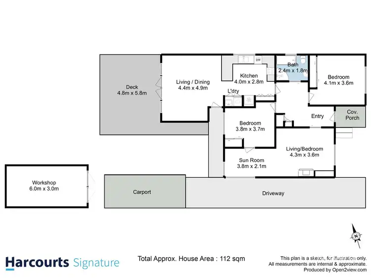 Floorplan of Homely house listing, 2A Shawfield Street, Lenah Valley TAS 7008