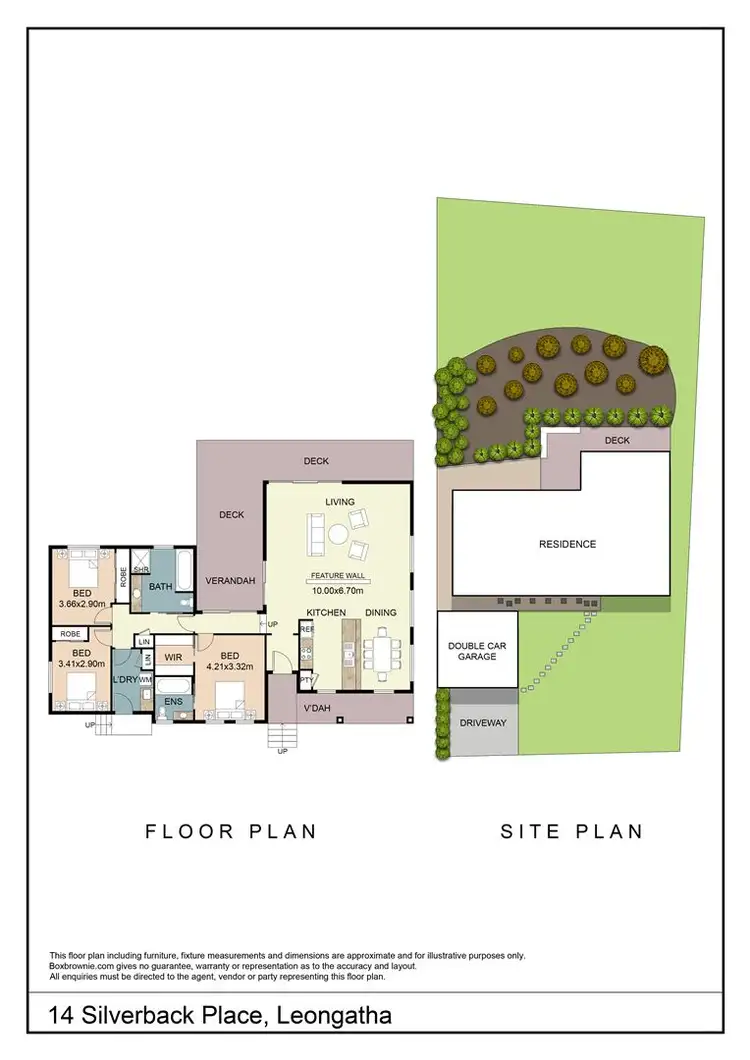 Floorplan of Homely house listing, 14 Silverback Place, Leongatha VIC 3953