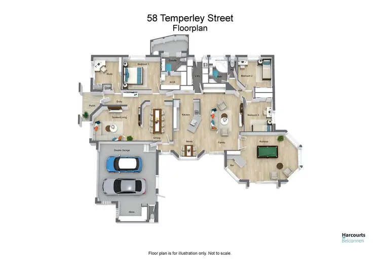 Floorplan of Homely house listing, 58 Temperley Street, Nicholls ACT 2913