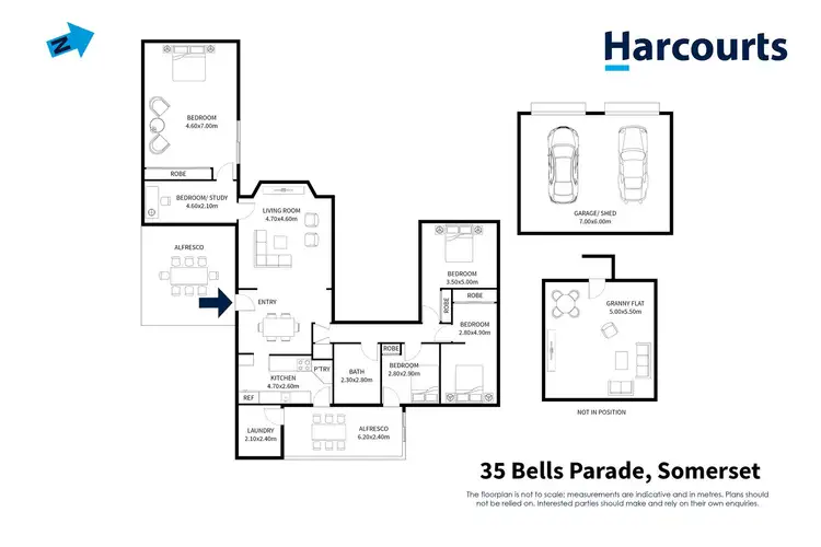 Floorplan of Homely house listing, 35 Bells Parade, Somerset TAS 7322