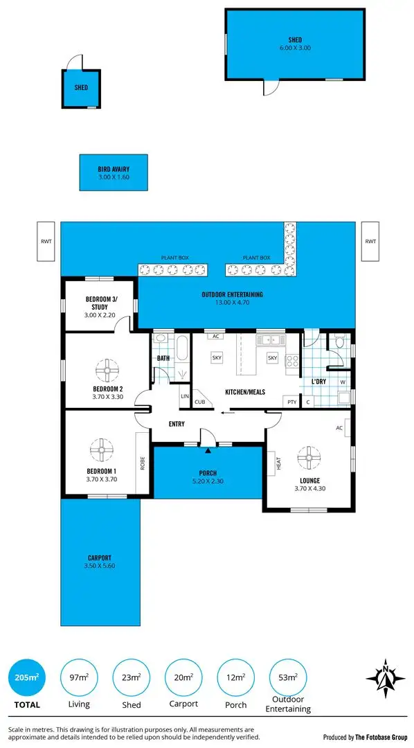 Floorplan of Homely house listing, 30 Morgan Avenue, Daw Park SA 5041