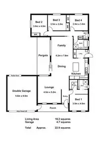 Floorplan of Homely house listing, 40 Elisa Place, Hastings VIC