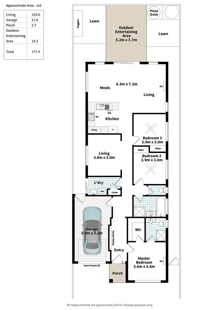 Floorplan of Homely house listing, 34 Lancaster Circuit, Old Noarlunga SA 5168