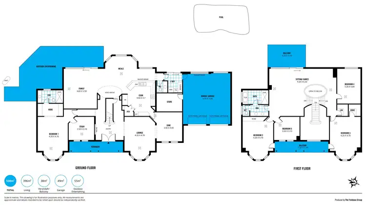 Floorplan of Homely house listing, 42 Sturt Approach, Flagstaff Hill SA 5159