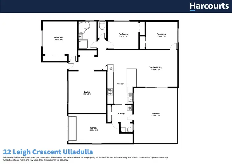 Floorplan of Homely house listing, 22 Leigh Crescent, Ulladulla NSW 2539