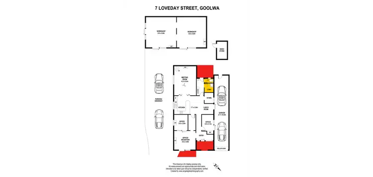 Floorplan of Homely house listing, 7 Loveday Street, Goolwa SA 5214