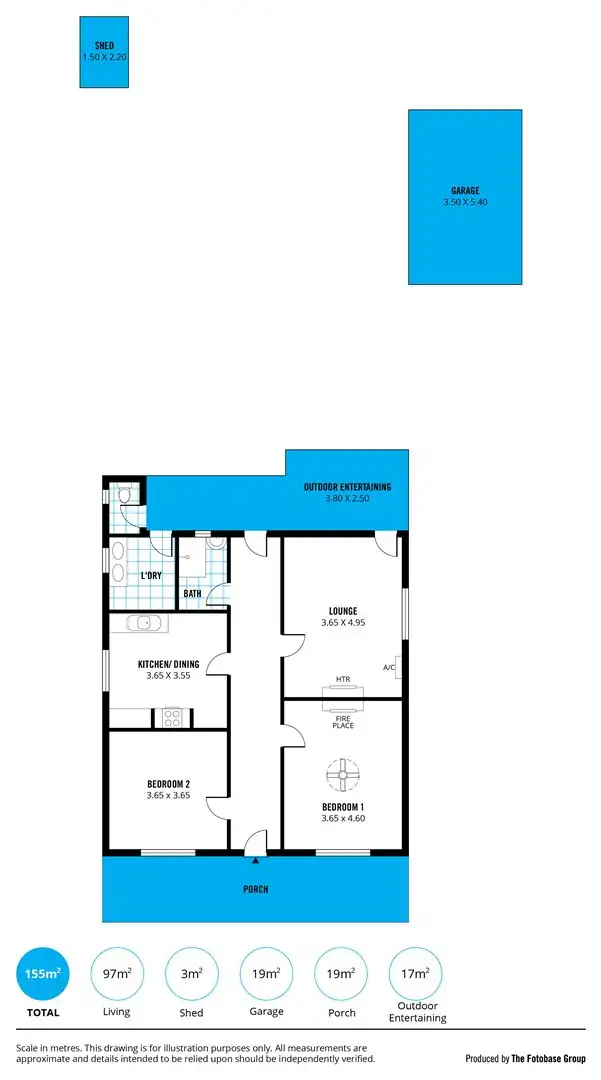 Floorplan of Homely house listing, 549 Goodwood Road, Colonel Light Gardens SA 5041