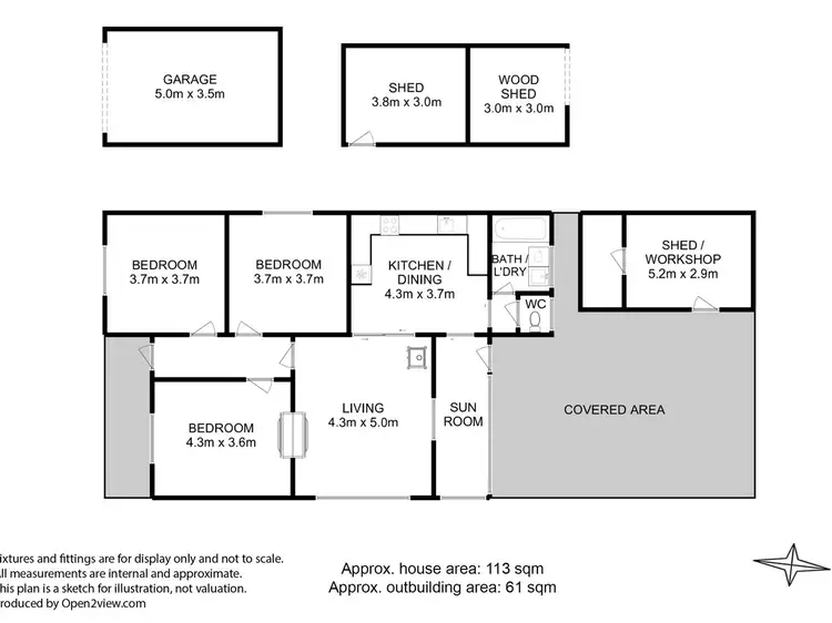 Floorplan of Homely house listing, 7304 Huon Highway, Dover TAS 7117