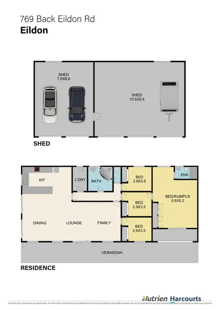Floorplan of Homely house listing, 796 Back Eildon Road, Eildon VIC 3713