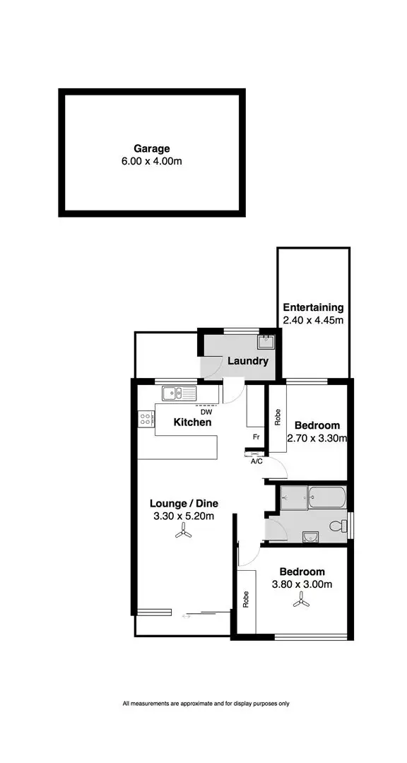 Floorplan of Homely unit listing, 6/59 Grantley Avenue, Victor Harbor SA 5211