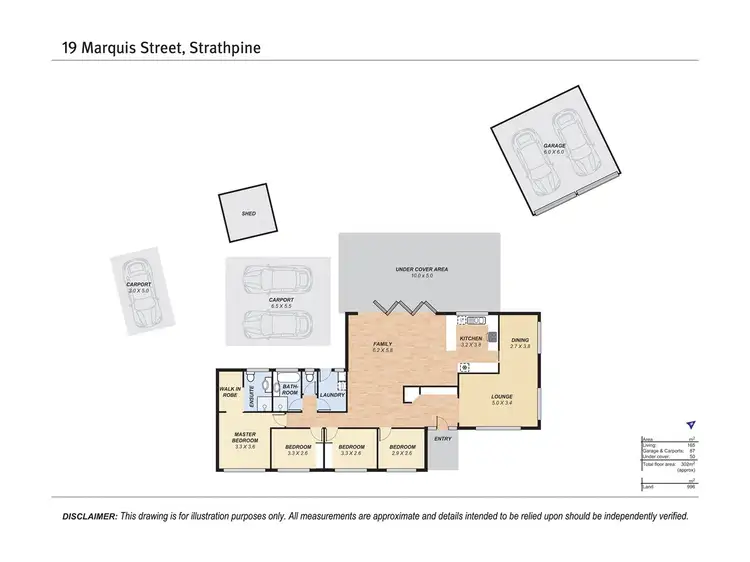 Floorplan of Homely house listing, 19 Marquis Street, Strathpine QLD 4500
