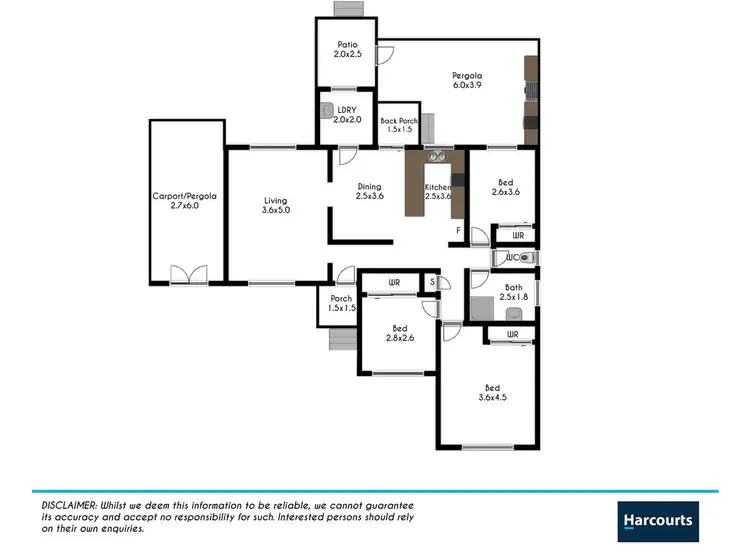Floorplan of Homely house listing, 8 Chestnut Crescent, Bidwill NSW 2770