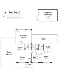 Floorplan of Homely house listing, 2 Coreen Street, Croydon VIC 3136