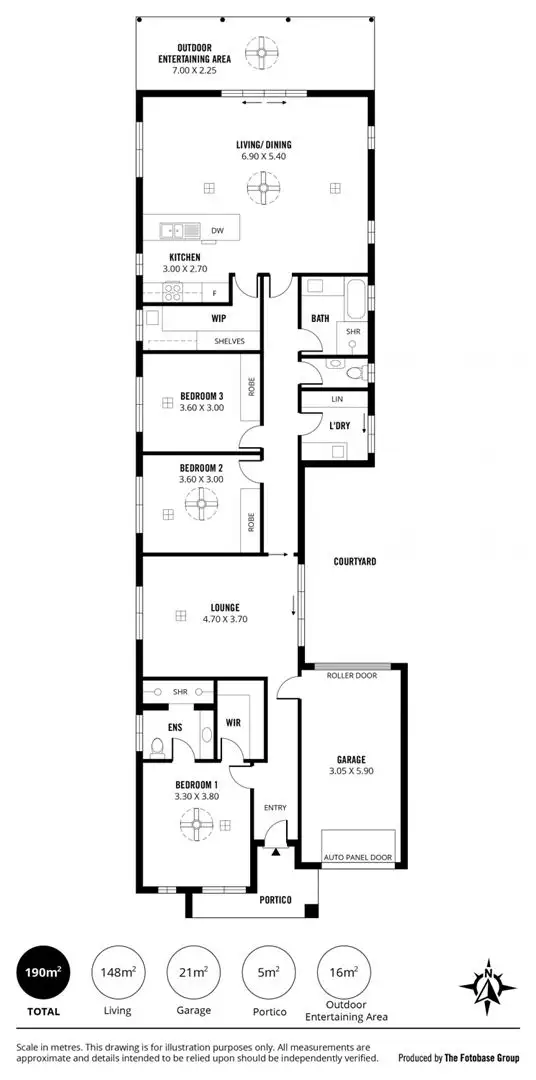 Floorplan of Homely house listing, 9B Grantham Grove, Paradise SA 5075
