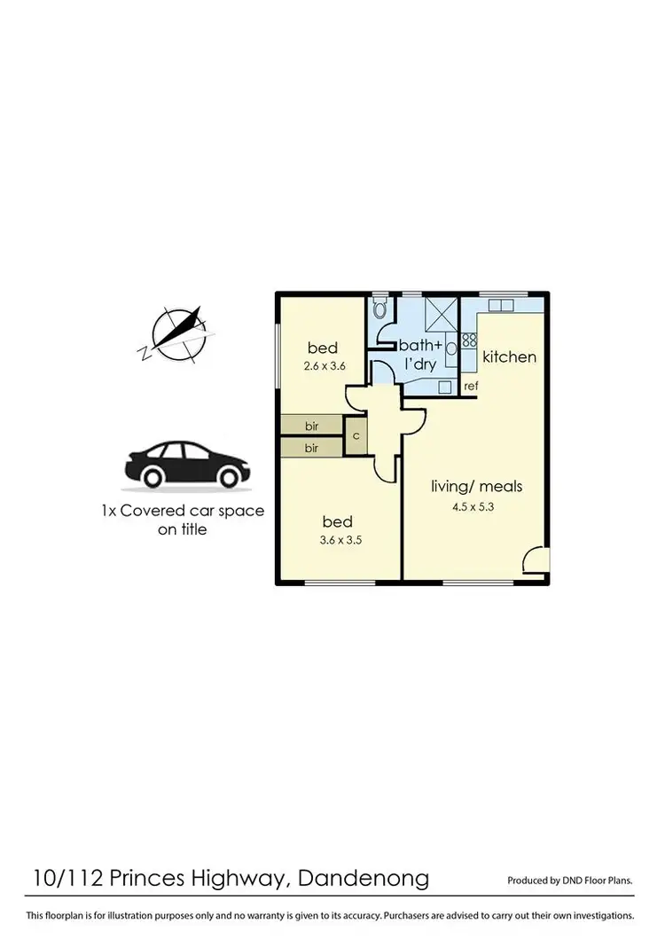 Floorplan of Homely apartment listing, 10/112 - 114 Princes Highway, Dandenong VIC 3175