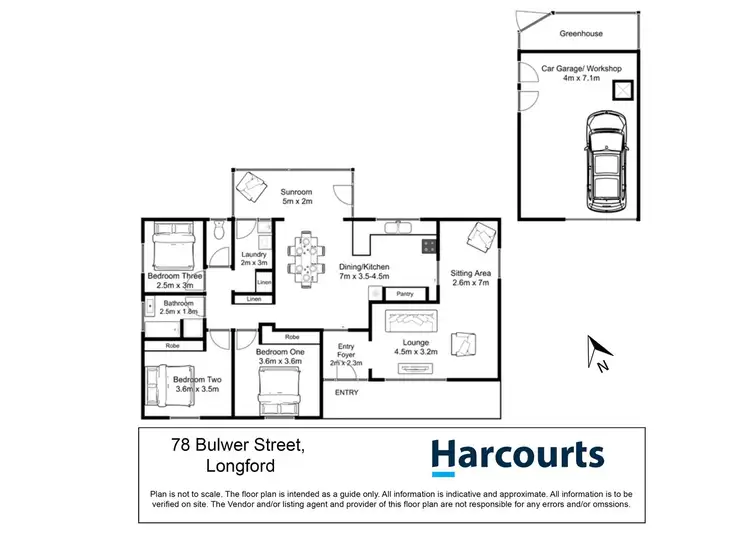 Floorplan of Homely house listing, 78 Bulwer Street, Longford TAS 7301