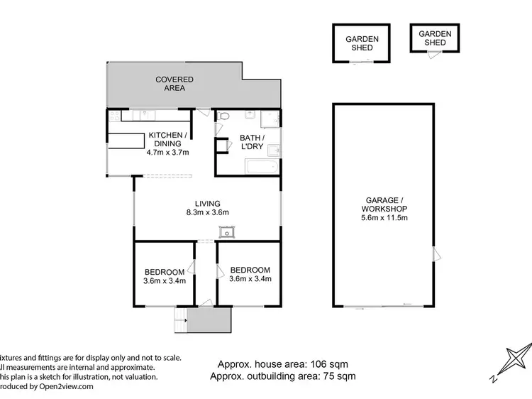 Floorplan of Homely house listing, 17 Deans Road, Glen Huon TAS 7109