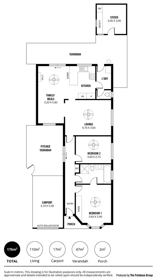 Floorplan of Homely unit listing, 2/2 Cedar Avenue, Greenacres SA 5086