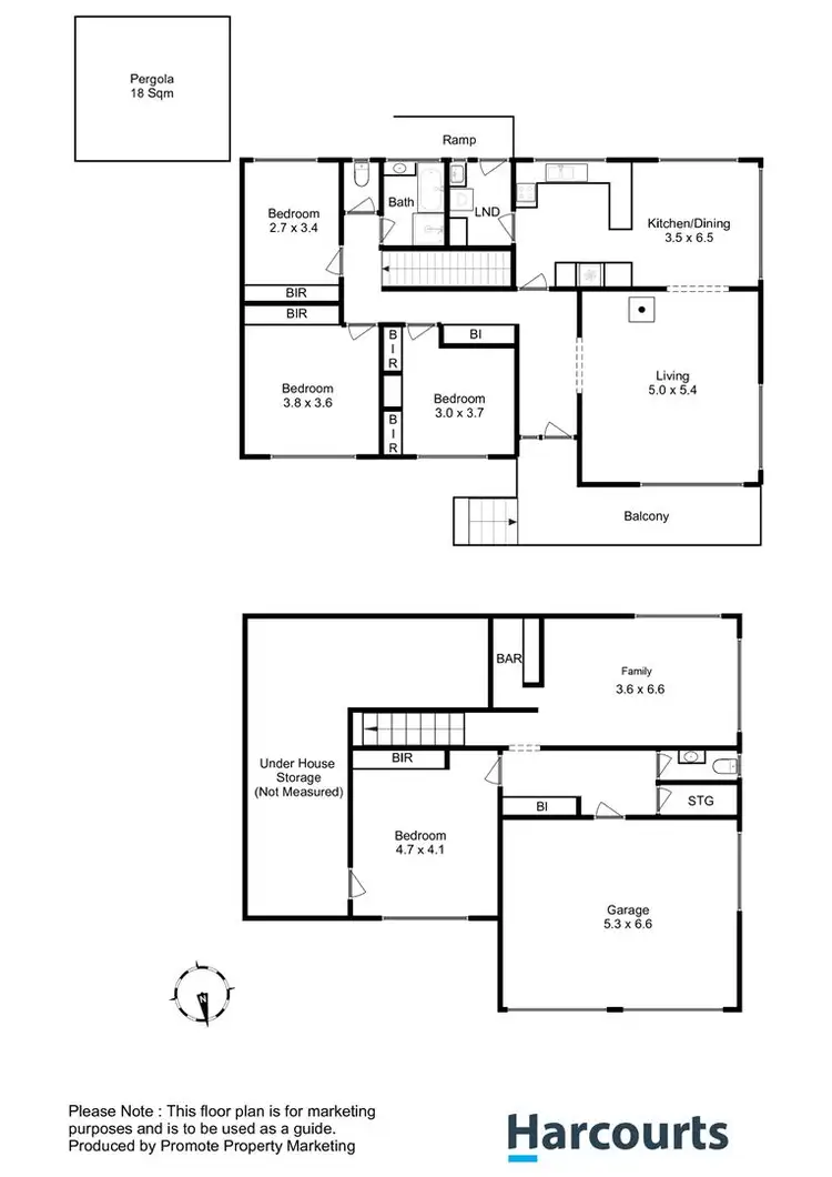 Floorplan of Homely house listing, 25 Aruma Street, Mornington TAS 7018