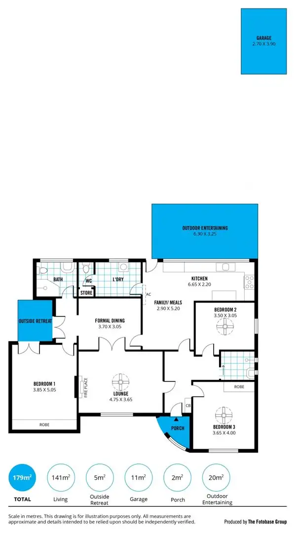 Floorplan of Homely house listing, 533 Goodwood Road, Colonel Light Gardens SA 5041