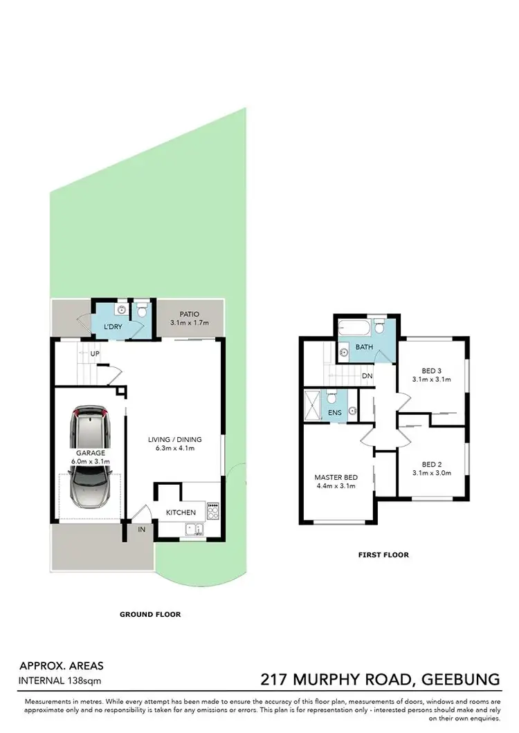 Floorplan of Homely townhouse listing, 46/217 murphy road, Geebung QLD 4034