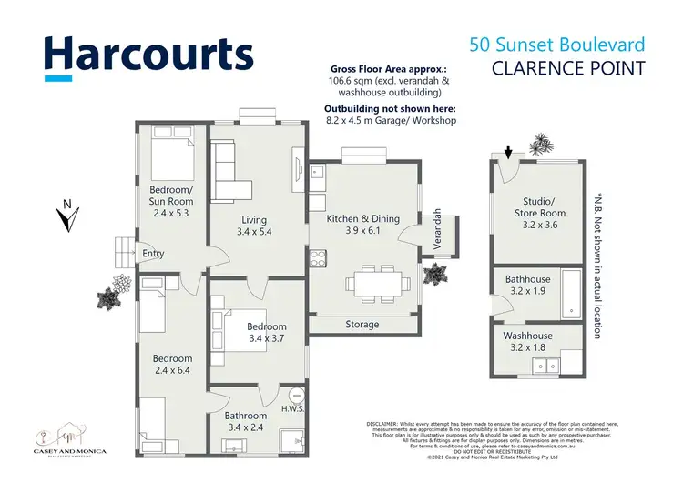 Floorplan of Homely land listing, 50 Sunset Boulevard, Clarence Point TAS 7270