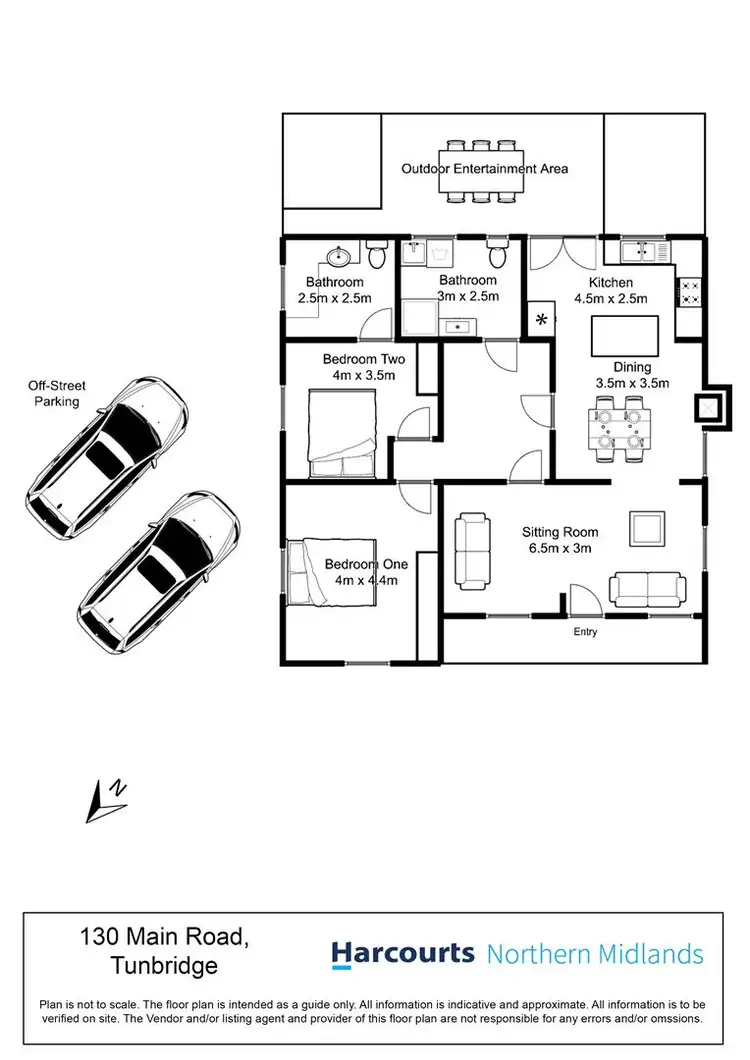 Floorplan of Homely house listing, 130 Main Road, Tunbridge TAS 7120