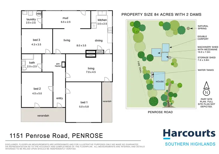 Floorplan of Homely house listing, 1151 Penrose Road, Penrose NSW 2579