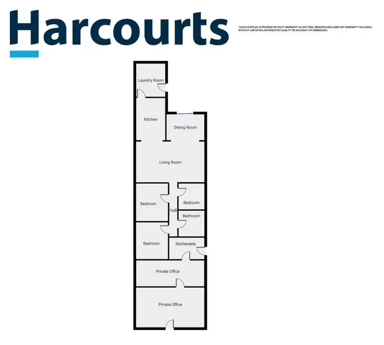 Floorplan of Homely house listing, 88 Elizabeth Street, Edenhope VIC 3318