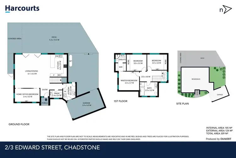 Floorplan of Homely townhouse listing, 2/3 Edward Street, Chadstone VIC 3148