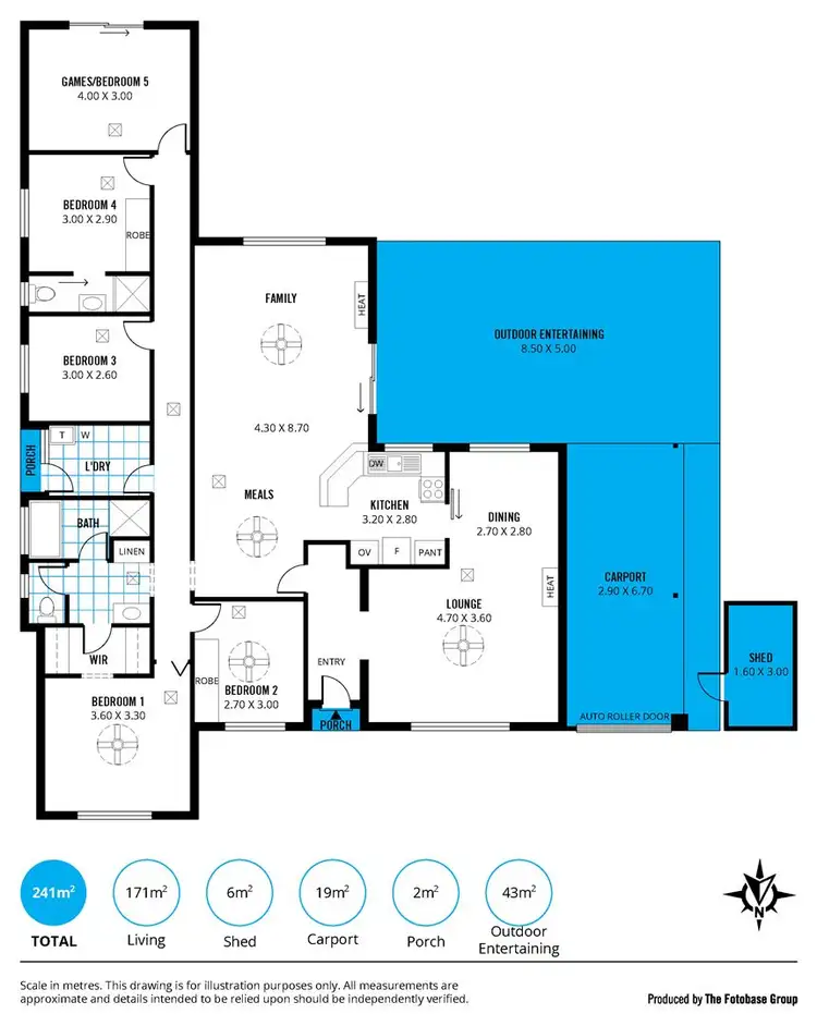 Floorplan of Homely house listing, 54 Miller Drive, Happy Valley SA 5159