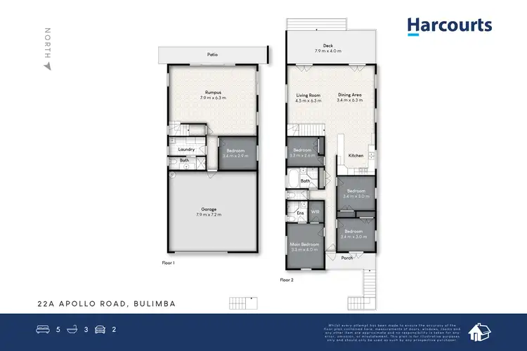 Floorplan of Homely house listing, 22a Apollo Road, Bulimba QLD 4171