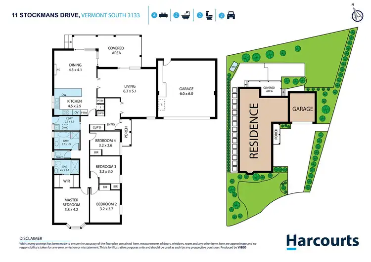Floorplan of Homely house listing, 11 Stockmans Drive, Vermont South VIC 3133