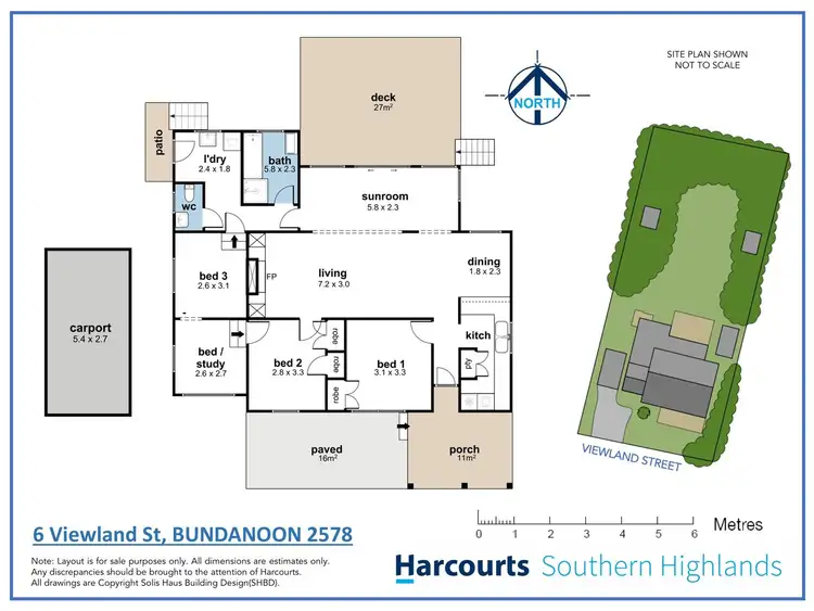 Floorplan of Homely house listing, 6 Viewland Street, Bundanoon NSW 2578