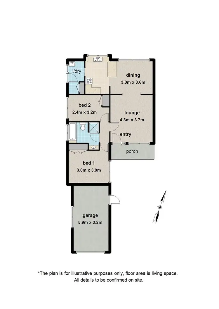 Floorplan of Homely house listing, 4/14 Wallowa Court, Narre Warren VIC 3805