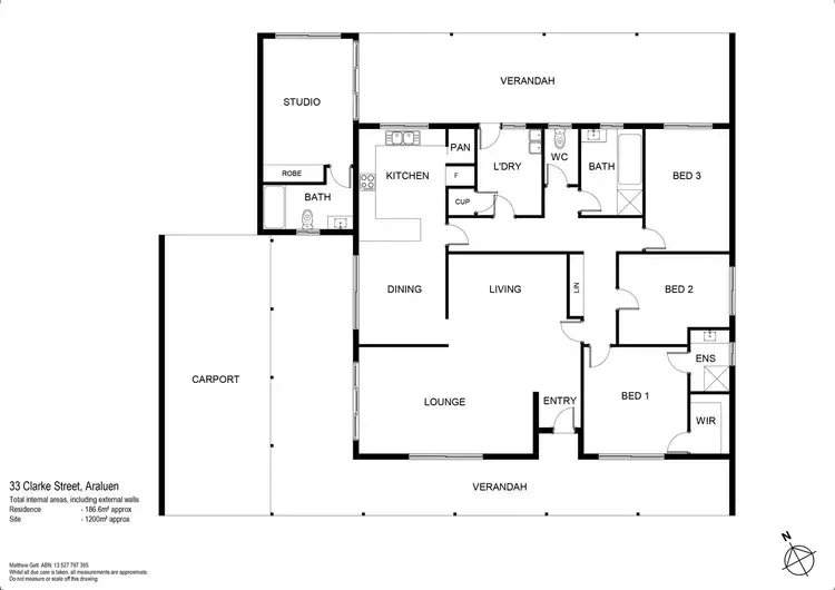 Floorplan of Homely house listing, 33 Clarke Street, Araluen NT 870