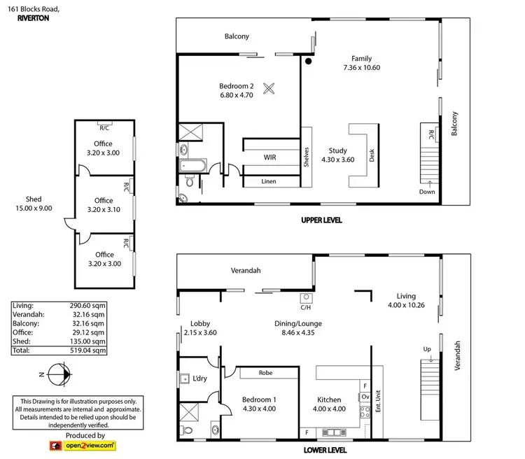 Floorplan of Homely house listing, Lot 1, 161 Blocks Road, Riverton SA 5412