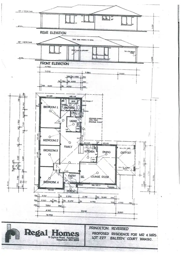 Floorplan of Homely house listing, 6 Baleen Court, Waikiki WA 6169