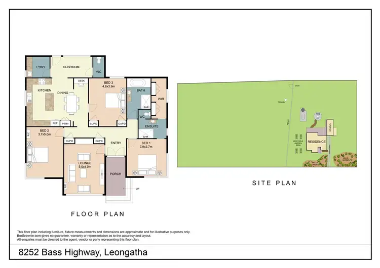 Floorplan of Homely house listing, 8252 Bass Highway, Leongatha VIC 3953
