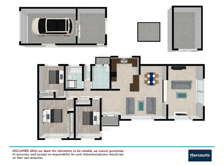 Floorplan of Homely house listing, 1 Chisholm Avenue, Werrington County NSW 2747
