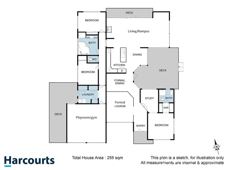 Floorplan of Homely house listing, 64 Holkham Court, Orford TAS 7190