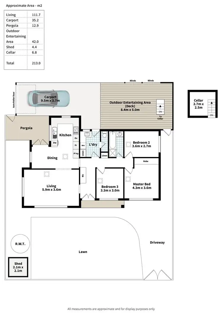 Floorplan of Homely house listing, 1 Elijah Street, Morphett Vale SA 5162