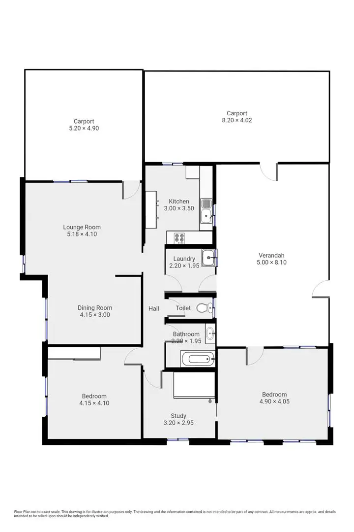 Floorplan of Homely house listing, 22 Wright Street, Peterborough SA 5422
