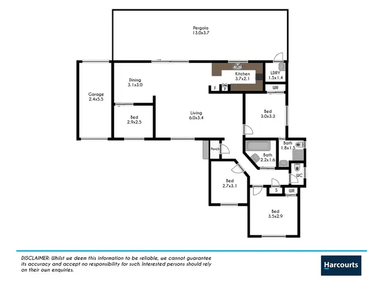 Floorplan of Homely house listing, 24 Trent Place, Hassall Grove NSW 2761