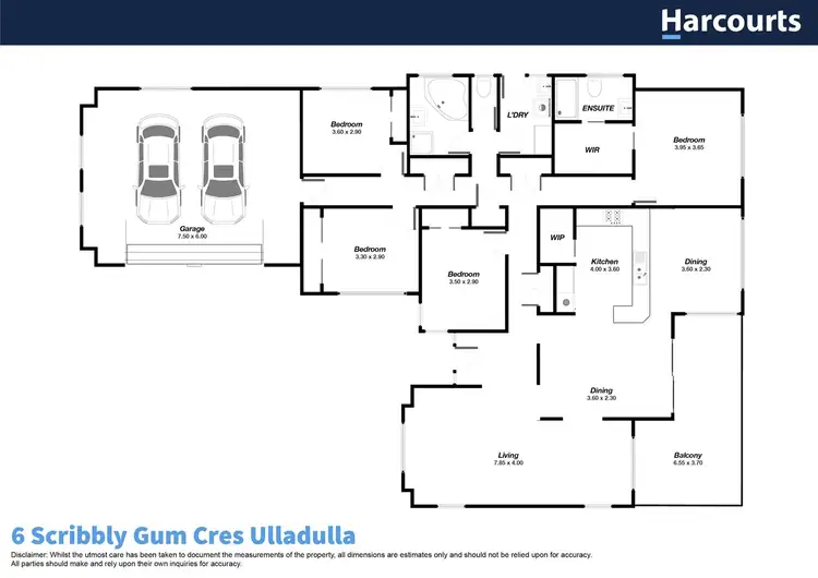 Floorplan of Homely house listing, 6 Scribbly Gum Crescent, Ulladulla NSW 2539