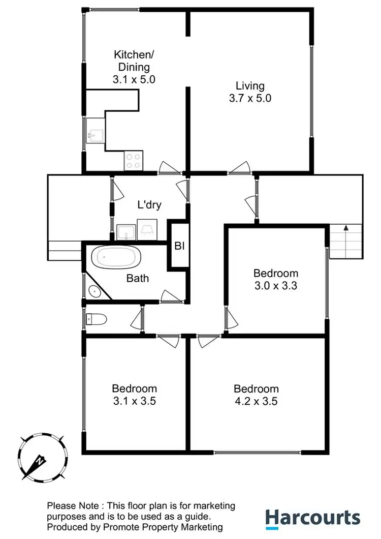 Floorplan of Homely house listing, 24 Walker Crescent, Bridgewater TAS 7030
