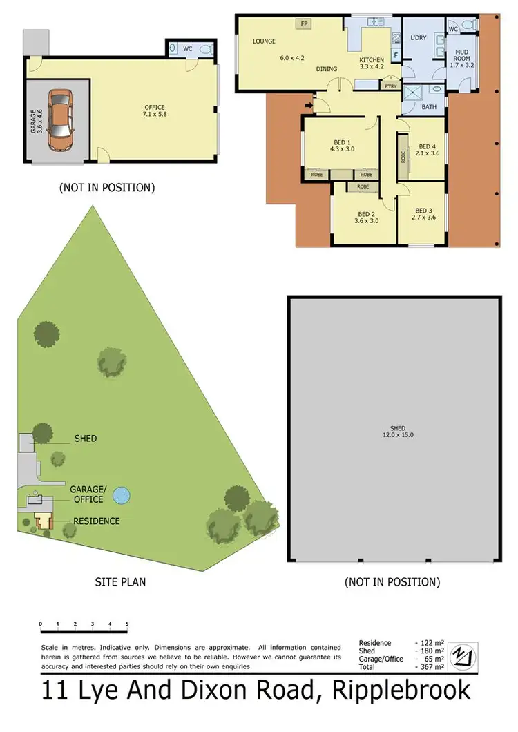 Floorplan of Homely house listing, 11 Lye And Dixon Road, Ripplebrook VIC 3818