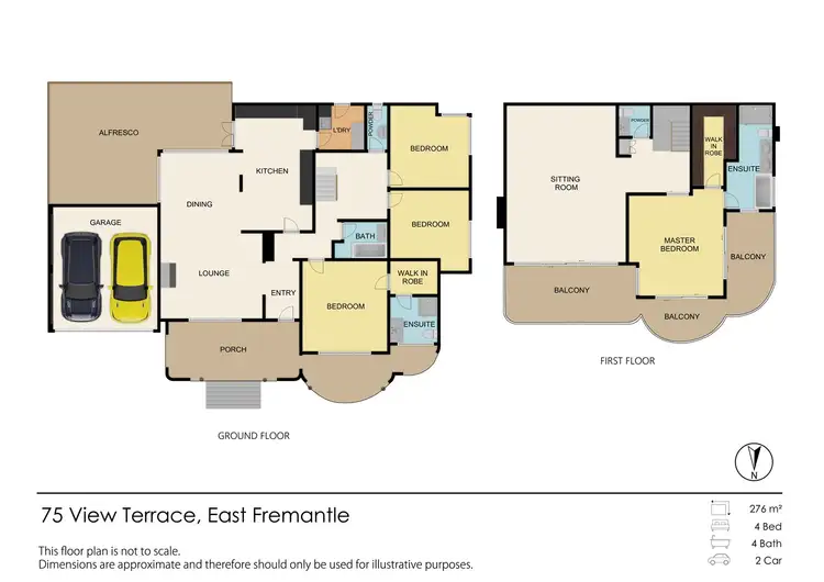 Floorplan of Homely house listing, 75 View Terrace, East Fremantle WA 6158
