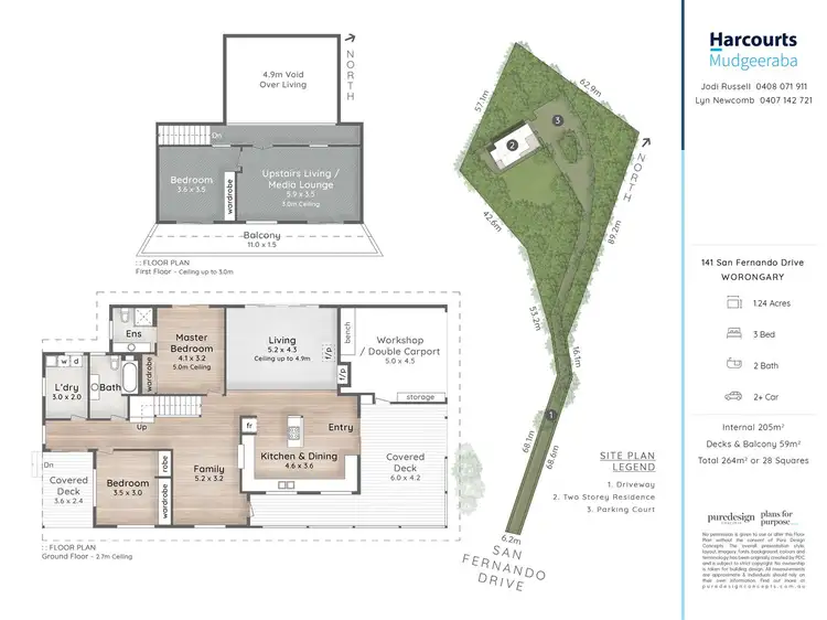 Floorplan of Homely house listing, 141 San Fernando Drive, Worongary QLD 4213