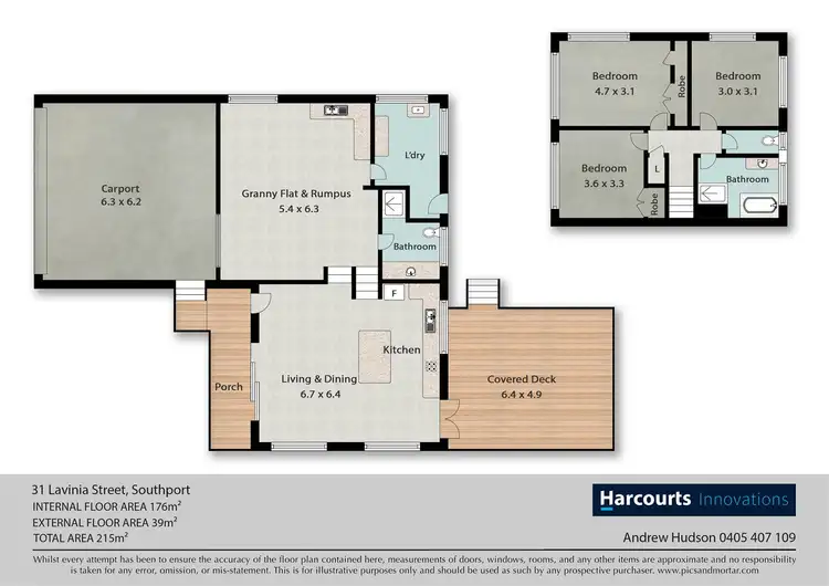 Floorplan of Homely house listing, 31 Lavinia Street, Southport QLD 4215